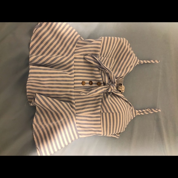 Striped tie top - Picture 1 of 1